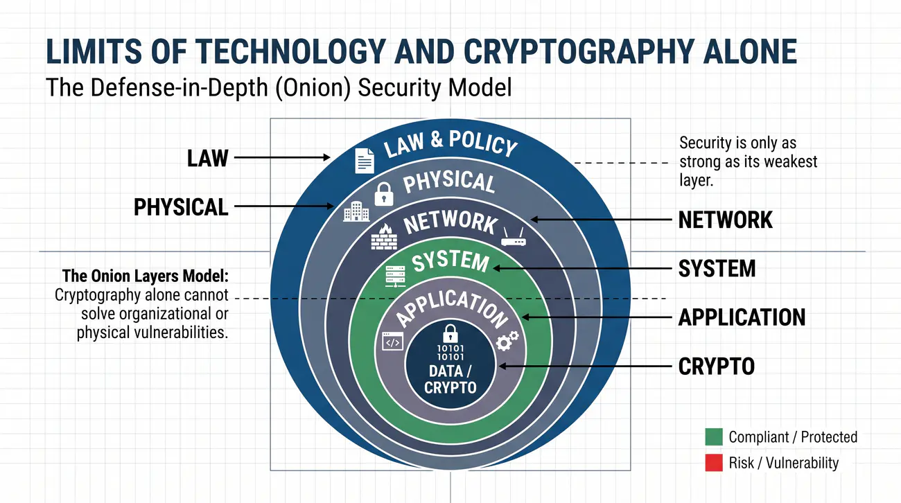 Ograniczenia samej technologii i kryptografii
