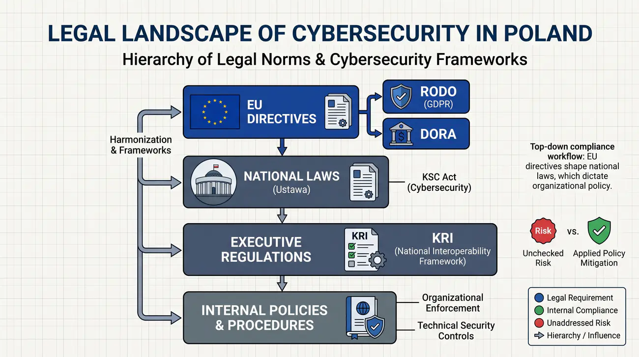 Krajobraz prawny cyberbezpieczeństwa w Polsce