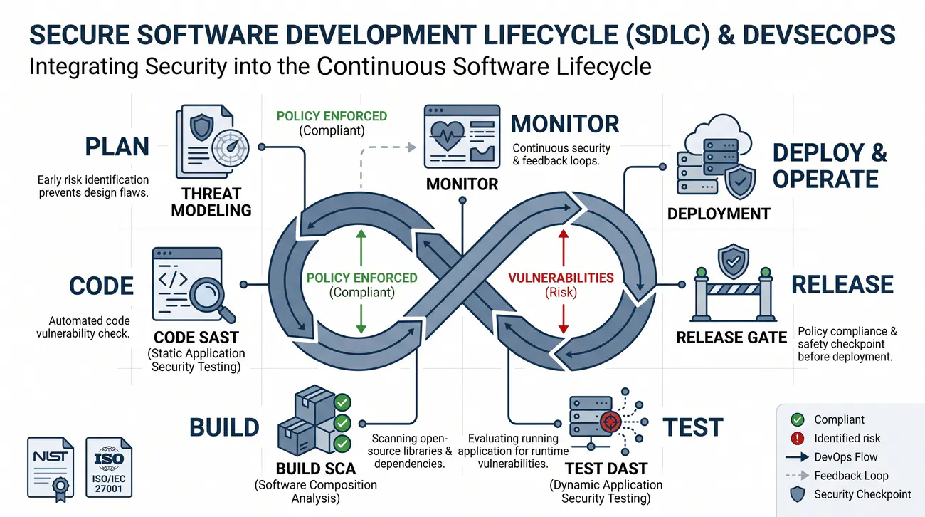 Bezpieczny cykl wytwarzania oprogramowania (Secure SDLC / DevSecOps)